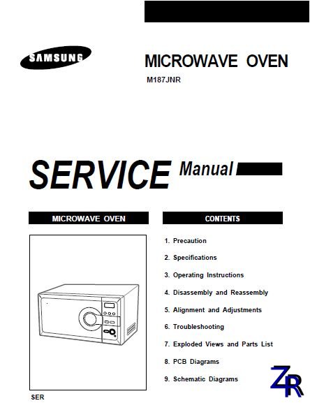 Service Manual - Samsung - M187JNR [PDF]