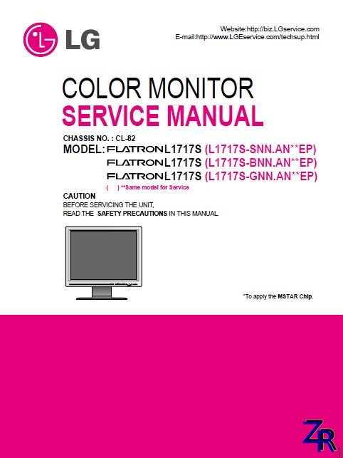 Service Manual - LG - L1717S [PDF]