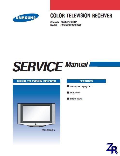 Service Manual - Samsung - WS32Z30SSBXBWT [PDF]